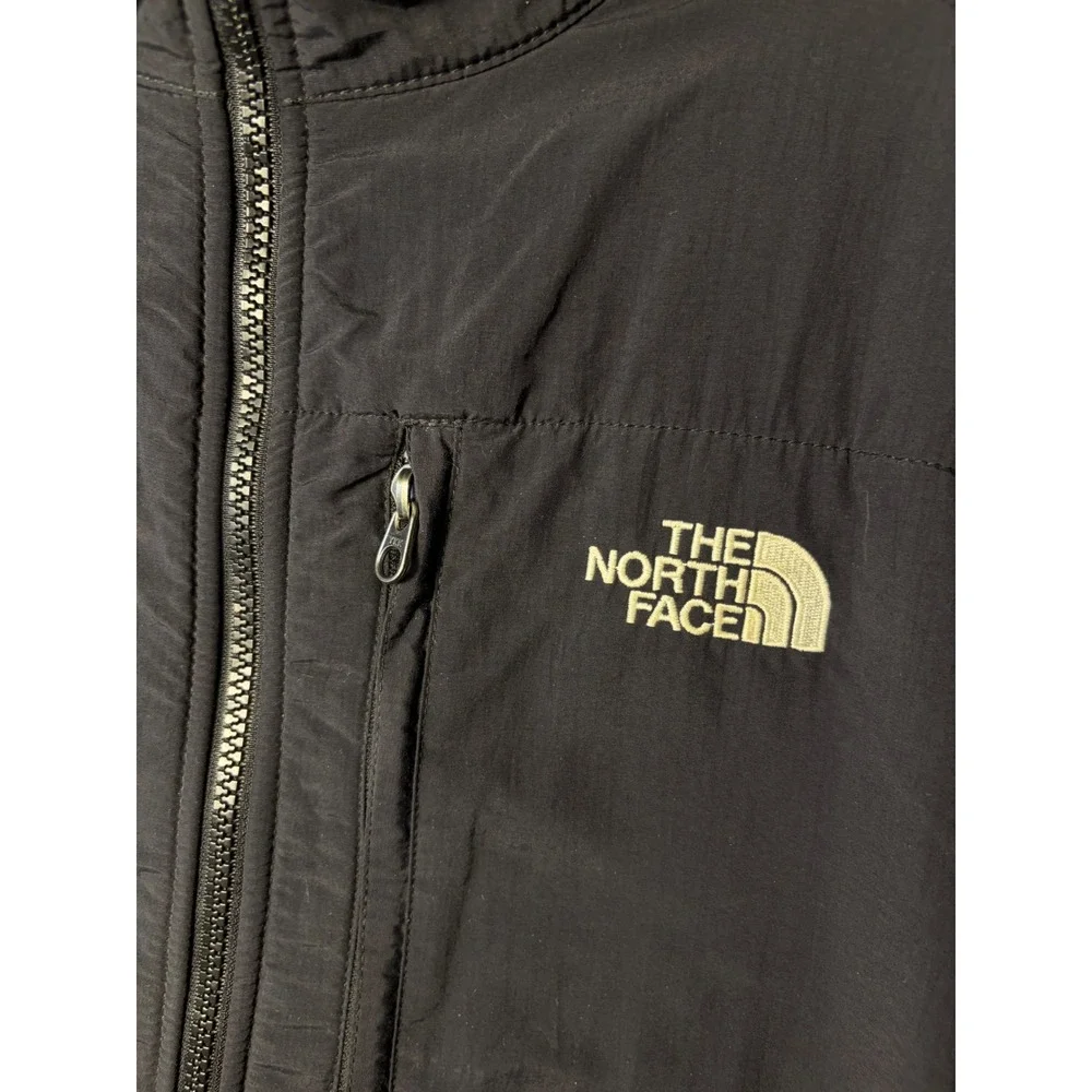 The North Face Denali Polartec Fleece Jacket Black Full Zip Mens Large